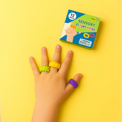 Sensory Fidget Rings – Set of 12