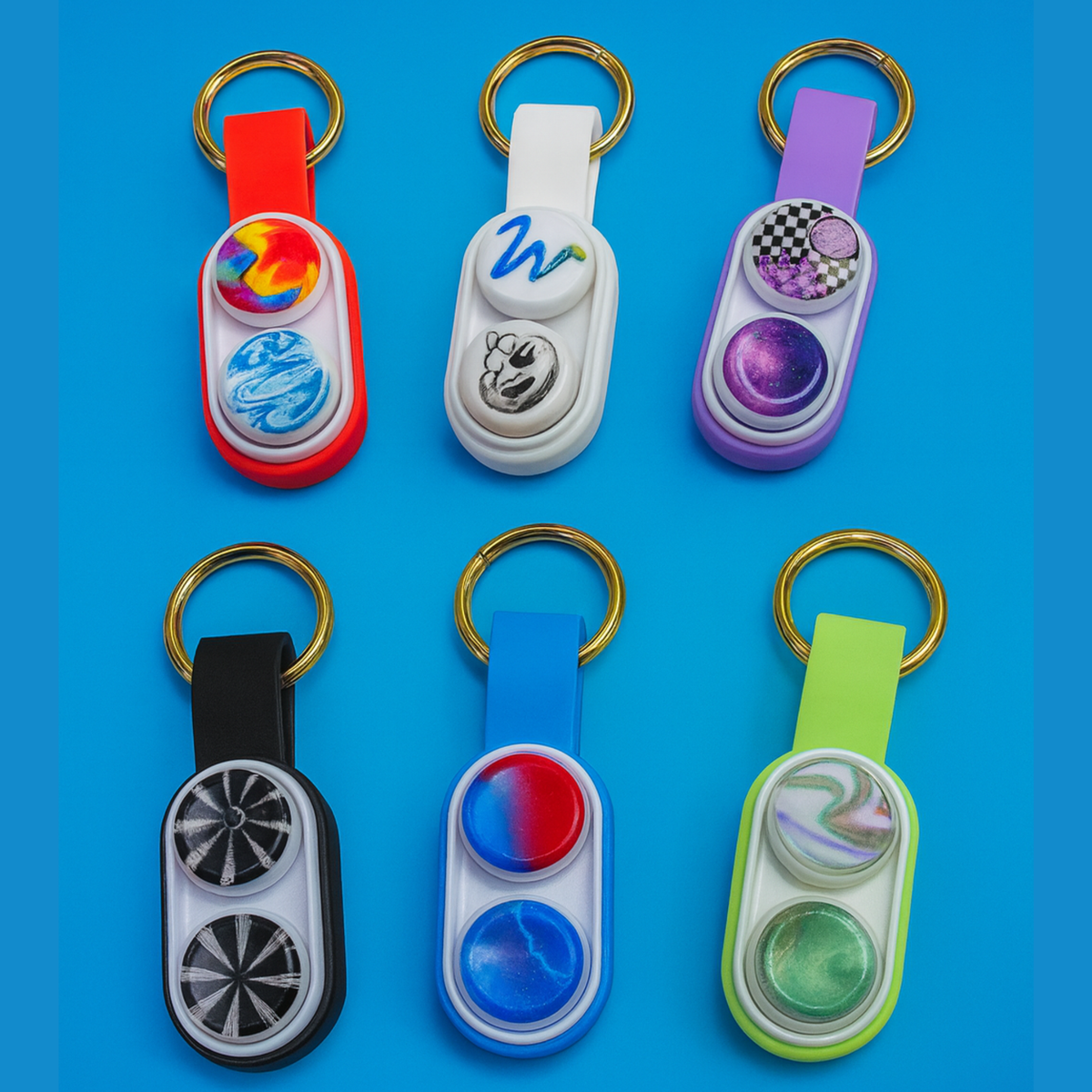 Zinny's PopPuck Magnetic Game – Trick Puck Sensory Toy for Focus & Stress Relief