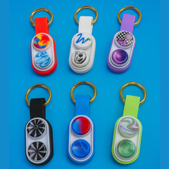 Zinny's PopPuck Magnetic Game – Trick Puck Sensory Toy for Focus & Stress Relief