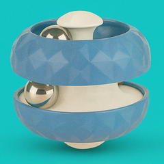 Noko's Bead Orbit – Bead Track Fidget Cube for Focus & Sensory Play