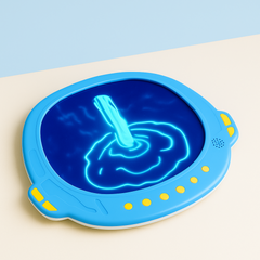 Kids Educational Light Music Gel Art Board