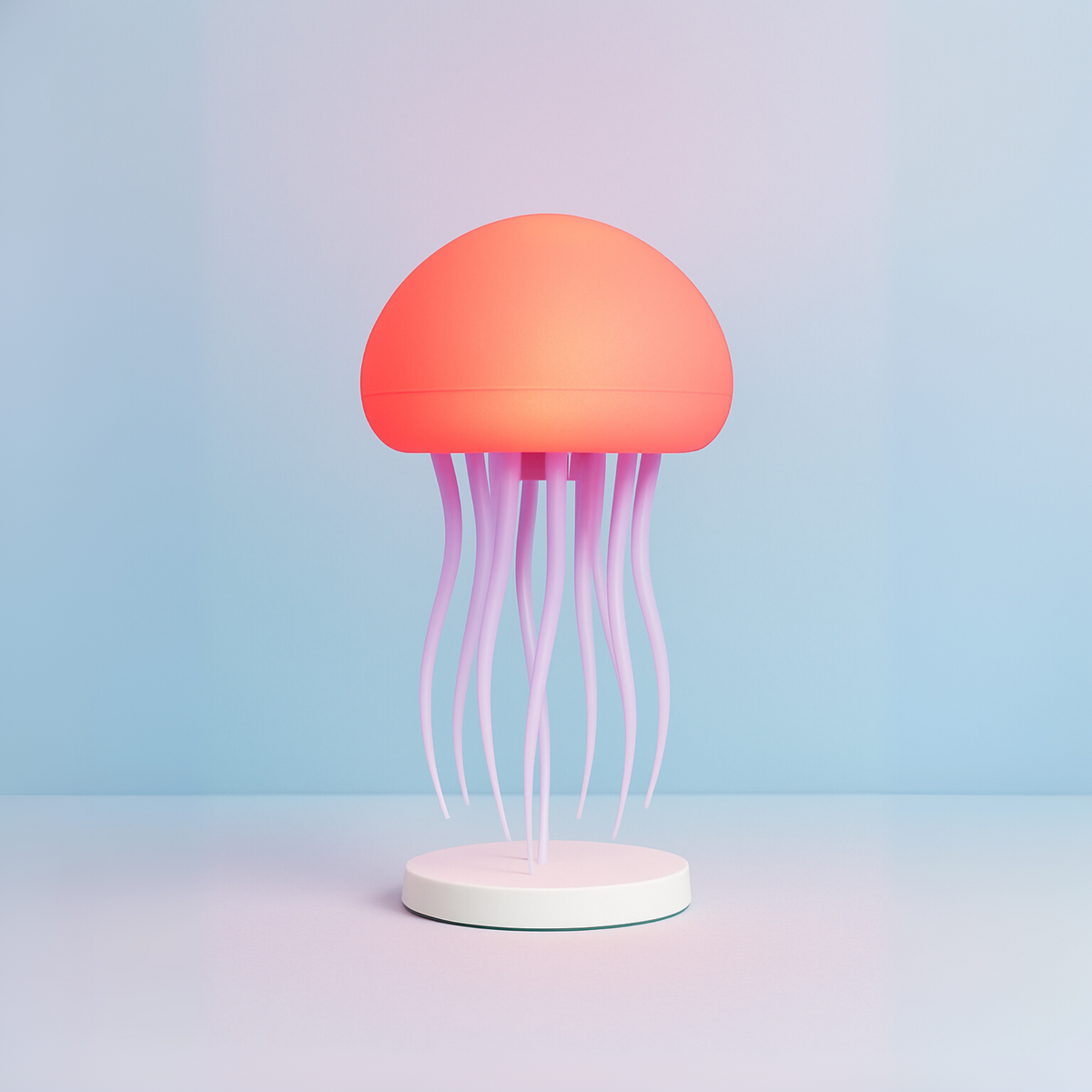 Voice Control Jellyfish Lamp